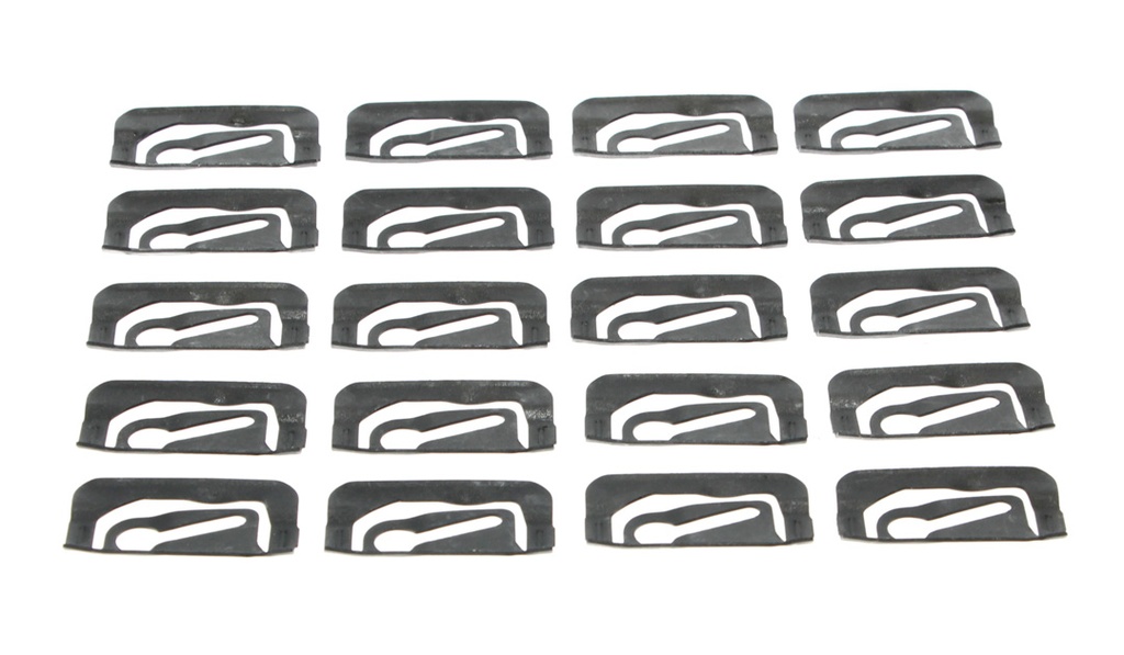 Back Glass Molding Clip Set (20pcs) - 68-74 Chevy II Nova; 71-74 Ventura 2DR Coupe w/o Vinyl Top