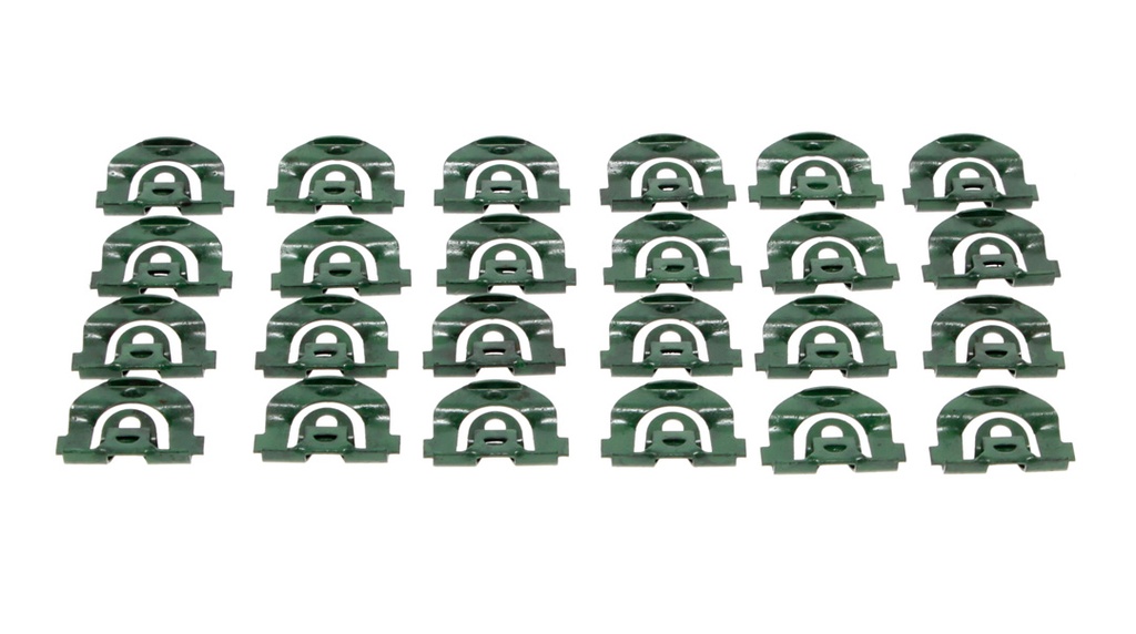 Back Glass Molding Clip Set (24pcs) - 66-67 Chevy II Nova 2DR Hardtop