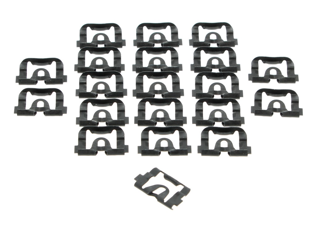 Back Glass Molding Clip Set (20pcs) - 68-72 El Camino Sprint w/ Vinyl Top