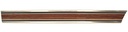 Front Lower Bed Molding - Woodgrain - LH - 69-72 Chevy GMC C/K Long Bed Fleetside Pickup
