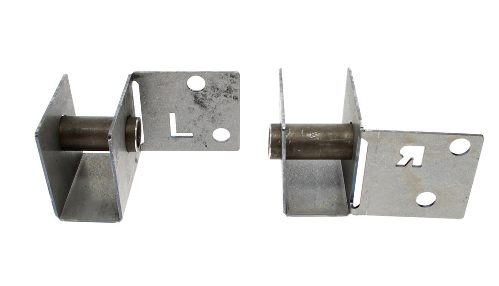 Spring Hanger Relocation Rear Shackle Mounts - LH/RH Pair - 63-75 Dodge Plymouth A-Body