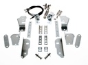 Hidden Tailgate Latch Kit (Stainless Hardware) - 47-87 Chevy GMC Stepside Pickup; 48-87 Ford Flareside Pickup