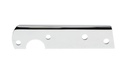 Tail Lamp Mount Bracket - Chrome - LH - 54-55 Chevy GMC Pickup