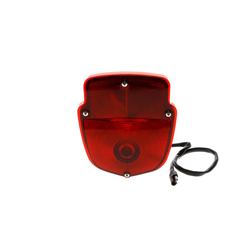 Tail Lamp Assembly - Stainless Housing - RH - 12-Volt - 55-66 F100 F250 Flareside Pickup