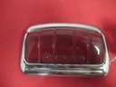 1942 42 Plymouth Coupe Glass Tail Light Lense & Bezel Good Used CB 9570