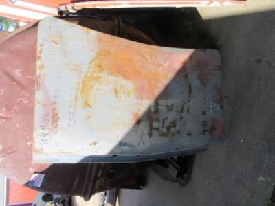 1967-69 Notchback Barracuda Decklid DL# 206 Mopar- Used A-Body