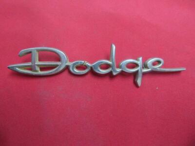 1965 Dodge Coronet 500 Finish Tail Panel Emblem 2526340 NOS