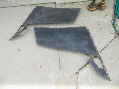 1967-69 Original Barracuda Fastback Rear Steel Interior Panels A-Body-Used Mopar