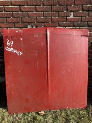 Used 1968 Coronet Hood- Mopar B-Body H# 95.
