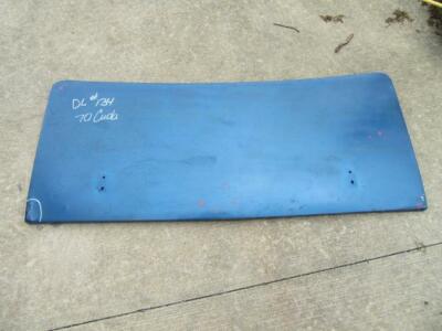 1970 Plymouth Barracuda Deck Lid-Mopar DL#134 E-Body Used
