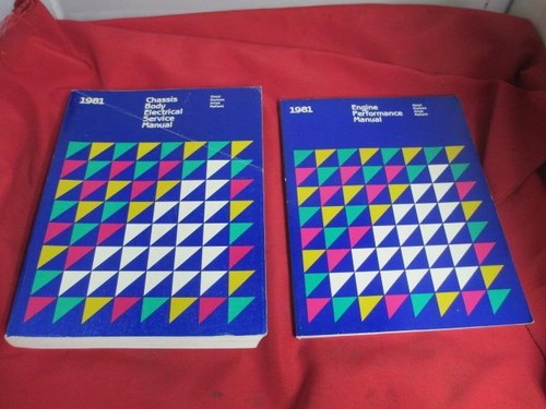 1981 81 Service Manual Omni Horizon Aries Reliant Chassis Body Engine