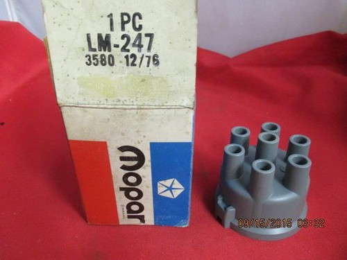 6 Cylinder Distributor Cap NOS MOPAR LM-247