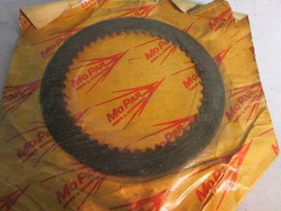A/T Rear Clutch Driving Disc Fits Some 6 Cyl 60 61 62 63 64 NOS MOPAR 1942418
