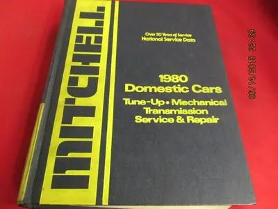 1980 Mitchell Domestic Cars Tune Up Mechanical Transmission Service & Repair