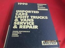 1990 Mitchell Manuals Imported Cars Light Trucks & Vans Acura To Hyundai