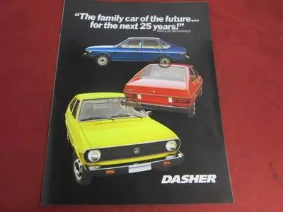 1975 75 Volkswagen Dasher Promotional Brochure