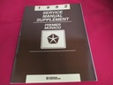 1992 Premier Monaco Service Manual Supplement