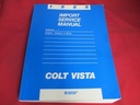 1988 Service Manual Colt Vista Volume 1 Engine Chassis Body