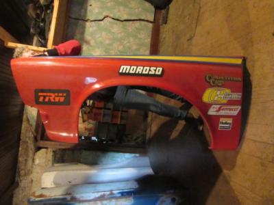 1963 Plymouth Left Front Race Fender W/ Park Lite Delete 63 Mopar Good Used OH6