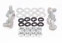 Front Bumper Bolt Set - 62-65 Chevy II Nova