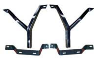 Front & Rear Bumper Bracket Set - 70-72 Challenger