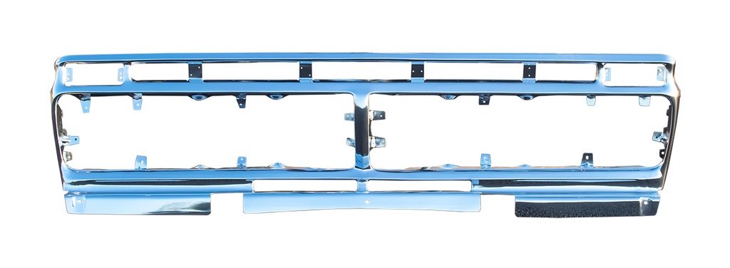 Grille Shell - Anodized Aluminum - 73-77 Ford F100; F150; F250