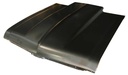 Hood - 2" Raised Cowl - 68-72 Chevy II Nova