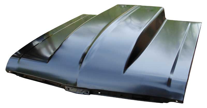 Hood - 4 Inch Raised Cowl - 68-72 Chevy II Nova