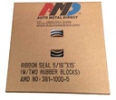 Window Ribbon Seal - 5/16" x 15'