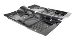 Front Floor Pan - Full OE Style - 71-72 Demon; 67-69 Barracuda; 70-74 Duster; 67-71 Valiant; 73-76 Dart Sport