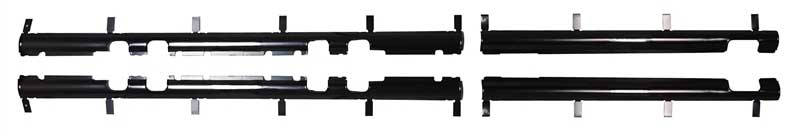 Floor Wiring Cover Set - 66-70 Dodge Plymouth B-Body