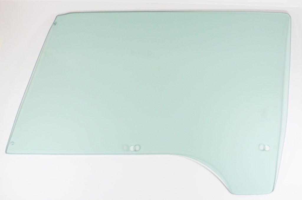 Door Glass - Green Tint - LH - 68-70 B-Body 2 Door Sedan Post