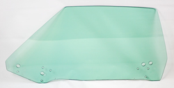 Door Glass - Green Tint - LH - 70-71 E-Body Convertible