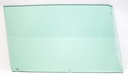 Door Glass - Green Tint - RH - 68-72 Dart 2DR Hardtop