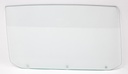 Door Glass with 3 Holes - Clear - RH - 65 Chevelle GTO Malibu Convertible