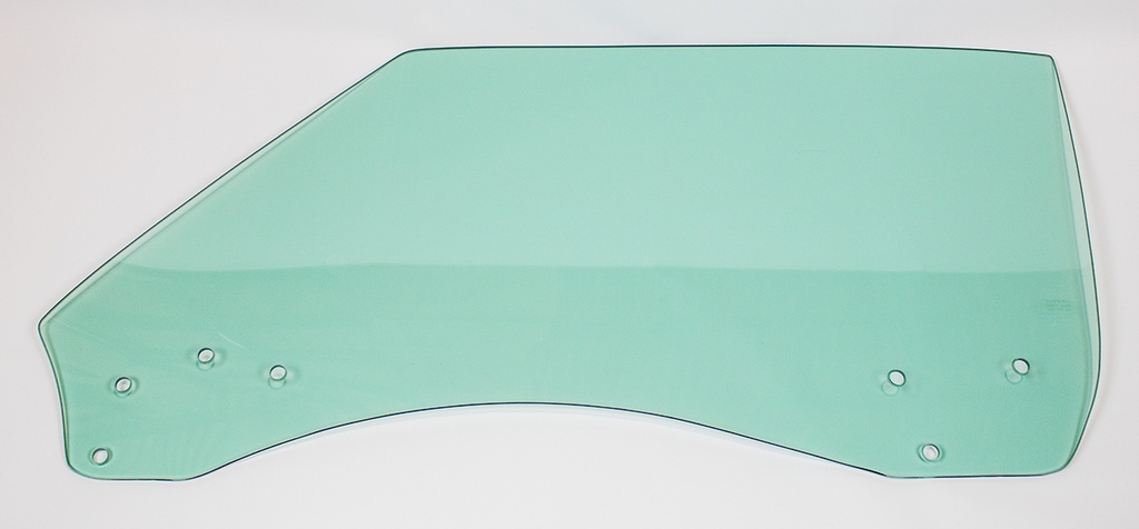 Door Glass - Green Tint - LH - 68-69 Camaro Firebird