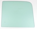 Door Glass - Green Tint - LH or RH - 51-55 Chevy GMC Truck ('55 1st Series)