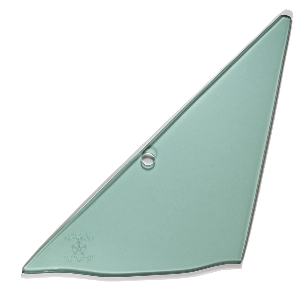 Vent Glass - Green Tint - LH - 68-70 B-Body