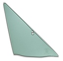 Vent Glass - Green Tint - RH - 68-70 B-Body