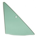 Vent Glass - Green Tint - RH - 68-72 Dart