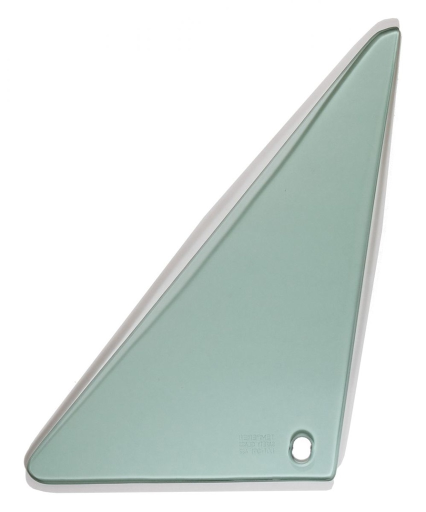 Vent Glass - Green Tint - LH - 67 Camaro Firebird