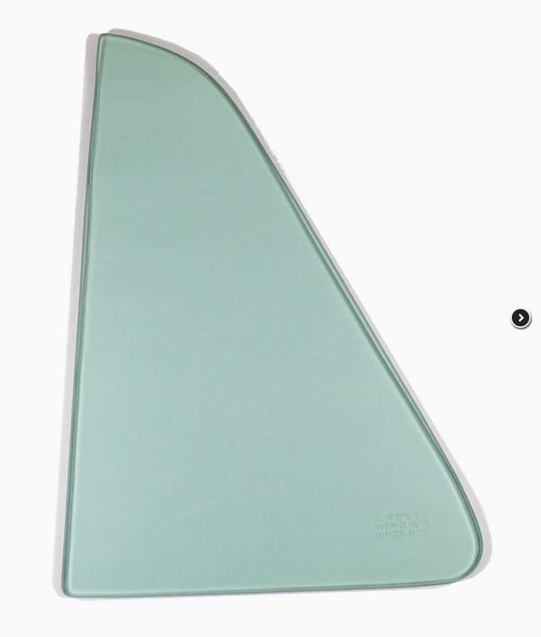 Vent Glass - Green Tint - LH or RH - 51-55 Chevy GMC Truck ('55 1st Series)