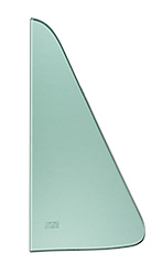 Vent Glass - Green Tint - LH or RH - 64-66 Chevy GMC Truck