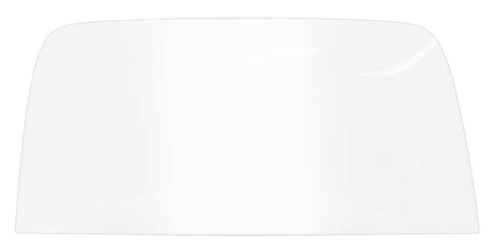 Back Glass - Clear - 68-72 Chevy II Nova Coupe; 71-72 Ventura Coupe