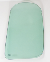 Back Glass - Corner - Green Tint - LH - 47-55 Chevy GMC Pickup