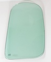 Back Glass - Green Tint - LH - 47-53 Chevy GMC Truck