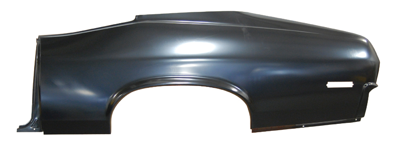 Quarter Panel Skin w/ Door Jamb - LH - 70-72 Nova