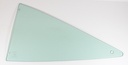 Quarter Glass - Green Tint - LH - 68-70 Plymouth B-Body 2DR Sedan (Post)