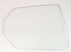 Quarter Glass - Clear - RH - 71 Plymouth B-Body 2DR Hardtop