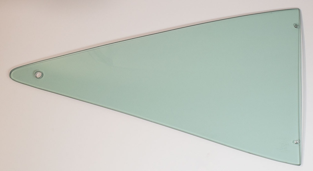 Quarter Glass - Green Tint - RH - 68-70 Dodge B-Body 2DR Sedan (Post)